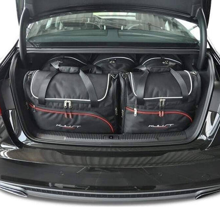 Kjust Kjust Reistassenset voor Audi A6 Sedan 2011-2018 - Set van 5 Tassen met 3 Roltassen en 2 Vliegtuigtassen Harvest Automotive 1