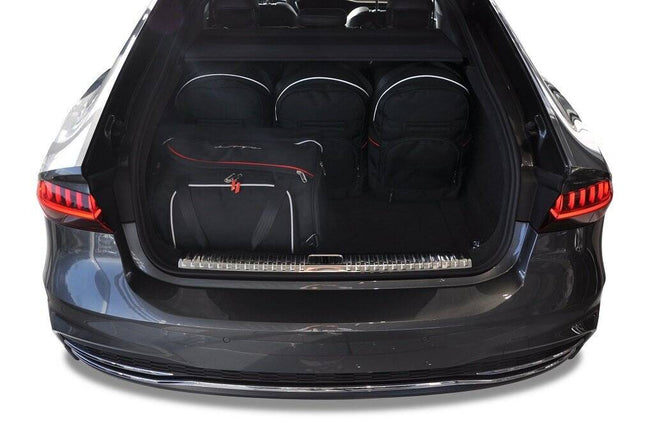 Kjust Kjust Reistassenset voor Audi A7 Sportback vanaf 2018 - Set van 5 Tassen met 3 Roltassen en 2 Sporttassen Harvest Automotive 2