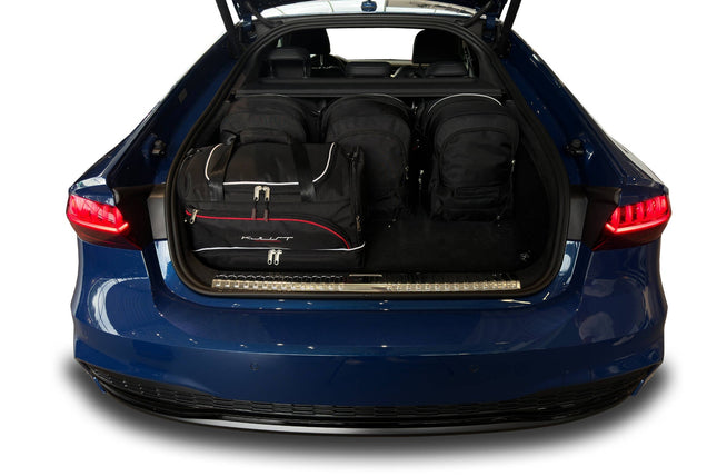 Kjust Kjust Reistassenset voor Audi A7 Sportback vanaf 2018 - Set van 5 Tassen met 3 Roltassen en 2 Sporttassen Harvest Automotive 2