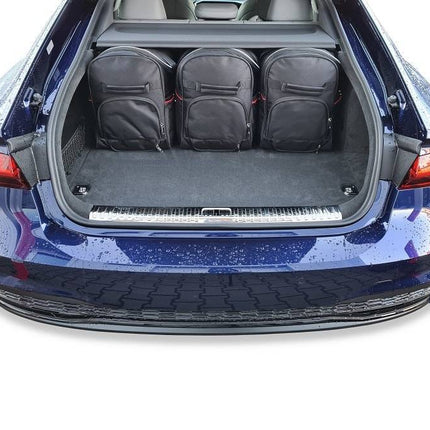 Kjust Kjust Reistassenset voor Audi A7 Sportback vanaf 2018 - Set van 5 Tassen met 3 Roltassen en 2 Vliegtuigtassen Harvest Automotive 3