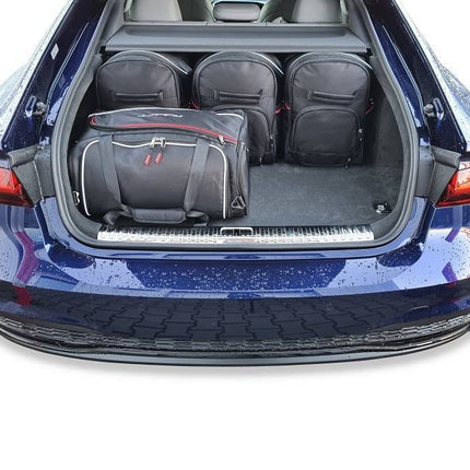 Kjust Kjust Reistassenset voor Audi A7 Sportback vanaf 2018 - Set van 5 Tassen met 3 Roltassen en 2 Vliegtuigtassen Harvest Automotive 7