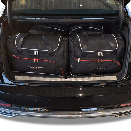 Kjust Kjust Reistassenset voor Audi A8 Sedan vanaf 2018 - Set van 4 Tassen met 2 Roltassen en 2 Sporttassen Harvest Automotive 1