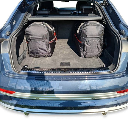 Kjust Kjust Reistassenset voor Audi e-tron Sportback 2020-2023 - Set van 5 Tassen met 3 Roltassen en 2 Vliegtuigtassen Harvest Automotive 4