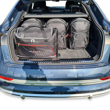 Kjust Kjust Reistassenset voor Audi e-tron Sportback 2020-2023 - Set van 5 Tassen met 3 Roltassen en 2 Vliegtuigtassen Harvest Automotive 7