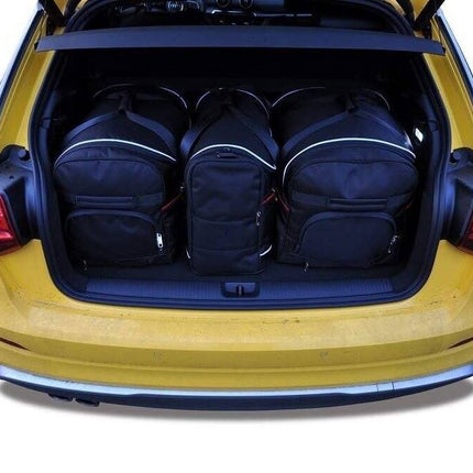 Kjust Kjust Reistassenset voor Audi Q2 vanaf 2016 - Set van 3 Tassen met 2 Roltassen en 1 Vliegtuigtas Harvest Automotive 1