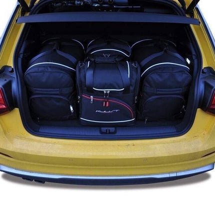 Kjust Kjust Reistassenset voor Audi Q2 vanaf 2016 - Set van 4 Tassen met 2 Roltassen 1 Sporttas en 1 Vliegtuigtas Harvest Automotive 1