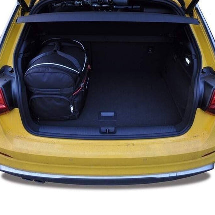 Kjust Kjust Reistassenset voor Audi Q2 vanaf 2016 - Set van 4 Tassen met 2 Roltassen 1 Sporttas en 1 Vliegtuigtas Harvest Automotive 4