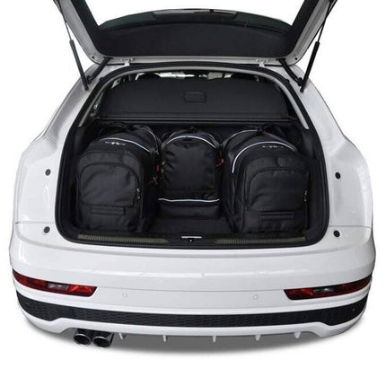 Kjust Kjust Reistassenset voor Audi Q3 2011-2019 - Set van 4 Tassen met 2 Roltassen en 2 Sporttassen Harvest Automotive 2