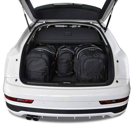 Kjust Kjust Reistassenset voor Audi Q3 2011-2019 - Set van 4 Tassen met 2 Roltassen en 2 Vliegtuigtassen Harvest Automotive 2