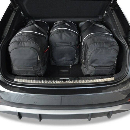 Kjust Kjust Reistassenset voor Audi Q3 Sportback vanaf 2019 - Set van 4 Tassen met 3 Roltassen en 1 Vliegtuigtas Harvest Automotive 2