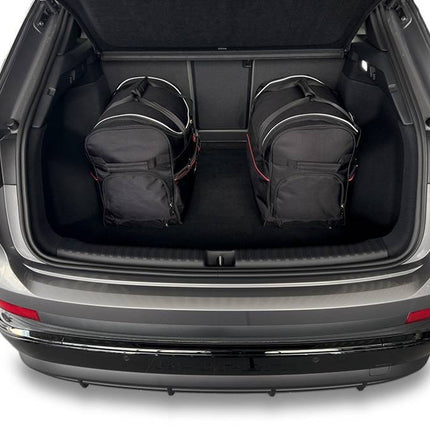 Kjust Kjust Reistassenset voor Audi Q4 e - tron Vanaf 2021 - Set van 5 Tassen met 2 Roltassen 1 Sporttas en 2 Vliegtuigtassen Harvest Automotive 4