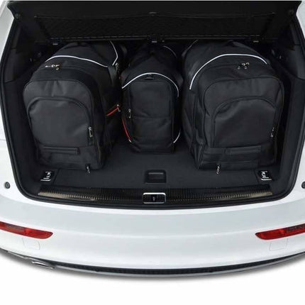 Kjust Kjust Reistassenset voor Audi Q5 2008-2017 - Set van 4 Tassen met 2 Roltassen en 2 Vliegtuigtassen Harvest Automotive 2