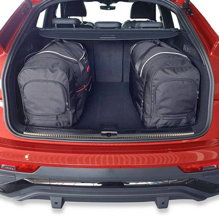 Kjust Kjust Reistassenset voor Audi Q5 Sportback 2021-2025 - Set van 4 Tassen met 3 Roltassen en 1 Vliegtuigtas Harvest Automotive 2