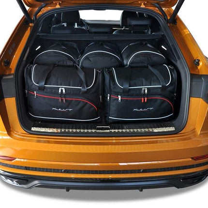 Kjust Kjust Reistassenset voor Audi Q7 vanaf 2015 - Set van 5 Tassen met 3 Roltassen en 2 Vliegtuigtassen Harvest Automotive 1