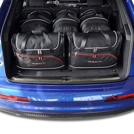Kjust Kjust Reistassenset voor Audi Q7 Vanaf 2015 - Set van 5 Tassen met 3 Roltassen en 2 Vliegtuigtassen Harvest Automotive 1