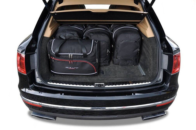 Kjust Kjust Reistassenset voor Bentley Bentayga vanaf 2015 - Set van 5 Tassen met 3 Roltassen en 2 Vliegtuigtassen Harvest Automotive 2