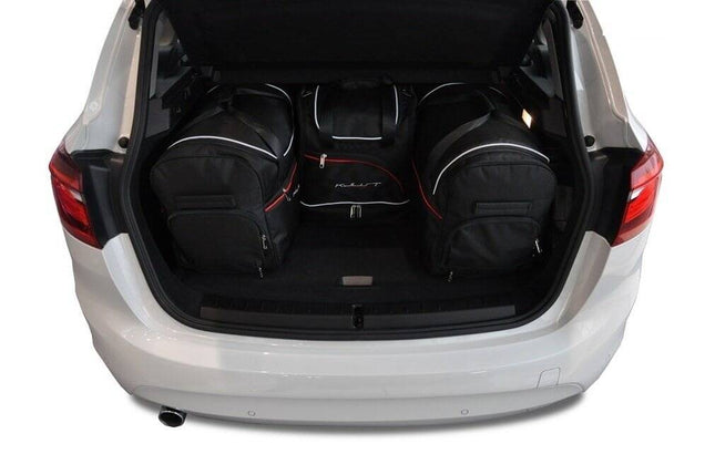 Kjust Kjust Reistassenset voor BMW 2 serie Active Tourer 2014-2022 - Set van 4 Tassen met 2 Roltassen en 2 Sporttassen Harvest Automotive 2