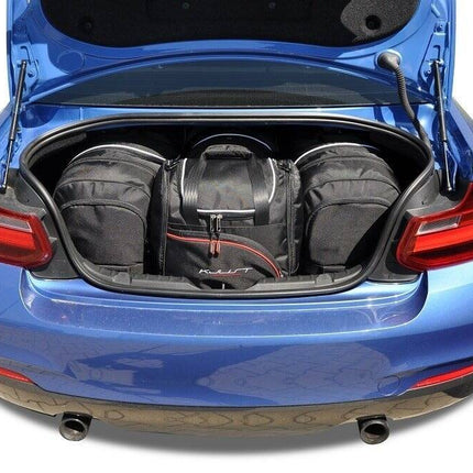 Kjust Kjust Reistassenset voor BMW 2 serie coupe 2014-2022 - Set van 4 Tassen met 2 Roltassen en 2 Sporttassen Harvest Automotive 1