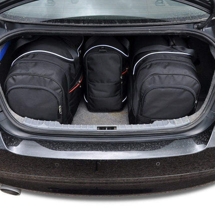 Kjust Kjust Reistassenset voor BMW 3 serie Sedan 2005-2010 - Set van 4 Tassen met 2 Roltassen en 2 Vliegtuigtassen Harvest Automotive 2