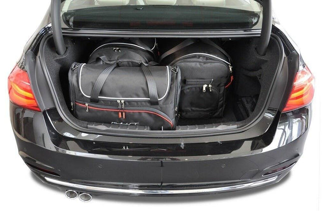 Kjust Kjust Reistassenset voor BMW 3 serie Sedan 2012-2019 - Set van 4 Tassen met 2 Roltassen en 2 Vliegtuigtassen Harvest Automotive 2