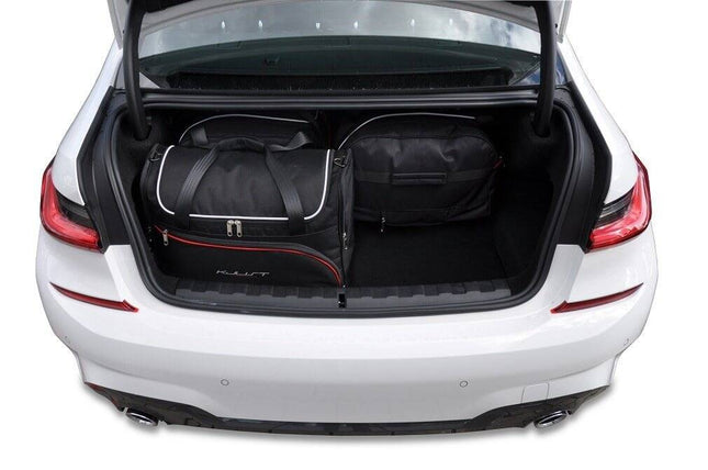 Kjust Kjust Reistassenset voor BMW 3 serie Sedan vanaf 2019 - Set van 4 Tassen met 2 Roltassen en 2 Vliegtuigtassen Harvest Automotive 2