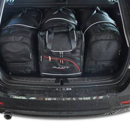Kjust Kjust Reistassenset voor BMW 3 serie Touring 2012-2019 - Set van 4 Tassen met 3 Roltassen en 1 Vliegtuigtas Harvest Automotive 1