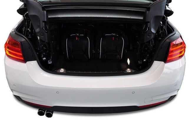 Kjust Kjust Reistassenset voor BMW 4 serie cabrio 2014-2020 - Set van 3 Tassen met 2 Sporttassen en 1 Vliegtuigtas Harvest Automotive 2