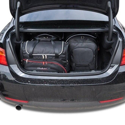 Kjust Kjust Reistassenset voor BMW 4 serie coupe 2013-2020 - Set van 4 Tassen met 2 Roltassen en 2 Vliegtuigtassen Harvest Automotive 2