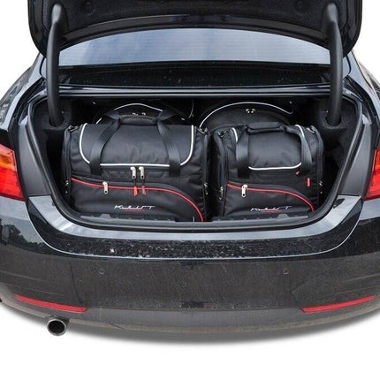 Kjust Kjust Reistassenset voor BMW 4 serie coupe 2013-2020 - Set van 4 Tassen met 2 Roltassen en 2 Vliegtuigtassen Harvest Automotive 1