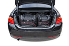 Kjust Kjust Reistassenset voor BMW 4 serie coupe 2013-2020 - Set van 4 Tassen met 2 Roltassen en 2 Vliegtuigtassen Harvest Automotive 1