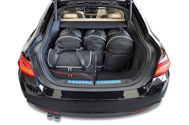 Kjust Kjust Reistassenset voor BMW 4 serie Gran coupe 2014-2021 - Set van 5 Tassen met 2 Roltassen 1 Sporttas en 2 Vliegtuigtassen Harvest Automotive 2