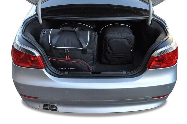 Kjust Kjust Reistassenset voor BMW 5 serie Sedan 2004-2010 - Set van 4 Tassen met 2 Roltassen en 2 Sporttassen Harvest Automotive 2