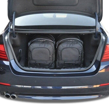 Kjust Kjust Reistassenset voor BMW 5 serie Sedan 2010-2017 - Set van 4 Tassen met 2 Roltassen en 2 Vliegtuigtassen Harvest Automotive 2