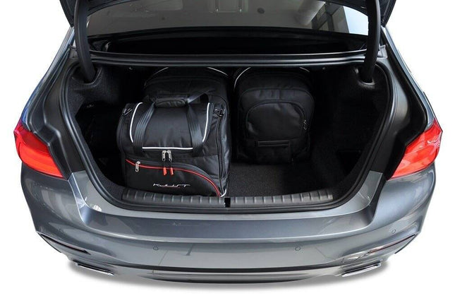 Kjust Kjust Reistassenset voor BMW 5 serie Sedan 2017-2023 - Set van 4 Tassen met 2 Roltassen en 2 Sporttassen Harvest Automotive 2