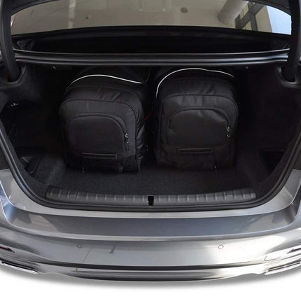 Kjust Kjust Reistassenset voor BMW 5 serie Sedan 2017-2023 - Set van 4 Tassen met 2 Roltassen en 2 Vliegtuigtassen Harvest Automotive 3