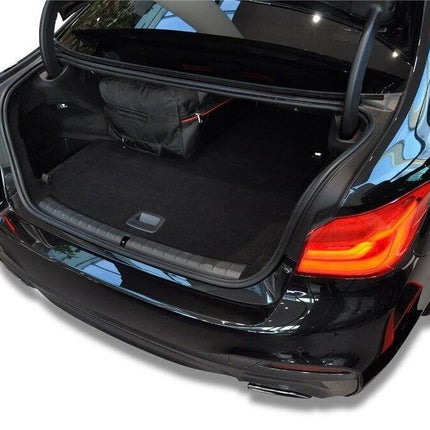 Kjust Kjust Reistassenset voor BMW 5 serie Sedan 2017-2023 - Set van 4 Tassen met 2 Roltassen en 2 Vliegtuigtassen Harvest Automotive 4