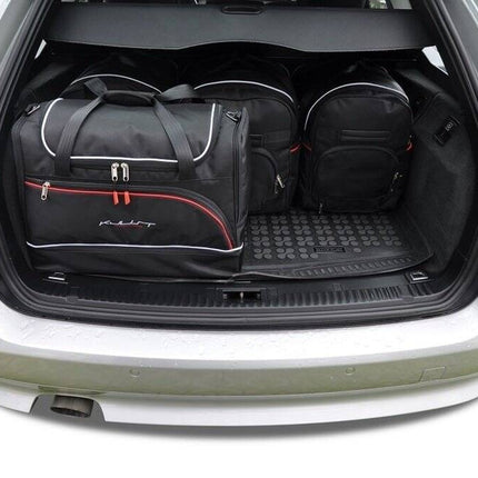 Kjust Kjust Reistassenset voor BMW 5 serie Touring 2004-2010 - Set van 5 Tassen met 3 Roltassen en 2 Sporttassen Harvest Automotive 2