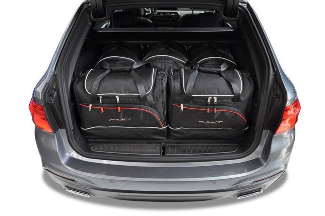 Kjust Kjust Reistassenset voor BMW 5 serie Touring 2017-2024 - Set van 5 Tassen met 3 Roltassen en 2 Sporttassen Harvest Automotive 1