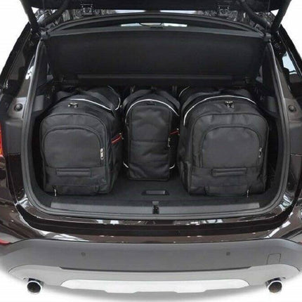 Kjust Kjust Reistassenset voor BMW X1 2015-2022 - Set van 4 Tassen met 2 Roltassen en 2 Vliegtuigtassen Harvest Automotive 2