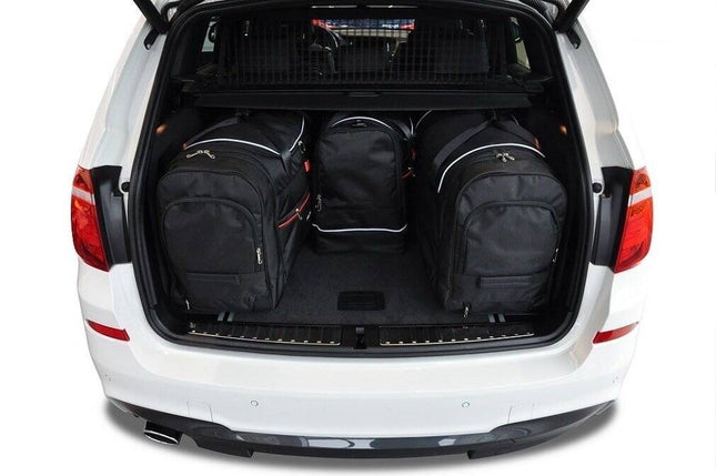 Kjust Kjust Reistassenset voor BMW X3 2011-2018 - Set van 4 Tassen met 2 Roltassen en 2 Sporttassen Harvest Automotive 2