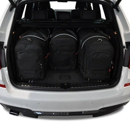 Kjust Kjust Reistassenset voor BMW X3 2011-2018 - Set van 4 Tassen met 3 Roltassen en 1 Vliegtuigtas Harvest Automotive 2