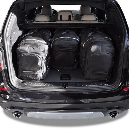 Kjust Kjust Reistassenset voor BMW X3 2018-2024 - Set van 4 Tassen met 3 Roltassen en 1 Vliegtuigtas Harvest Automotive 2