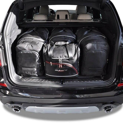 Kjust Kjust Reistassenset voor BMW X3 2018-2024 - Set van 4 Tassen met 3 Roltassen en 1 Vliegtuigtas Harvest Automotive 1