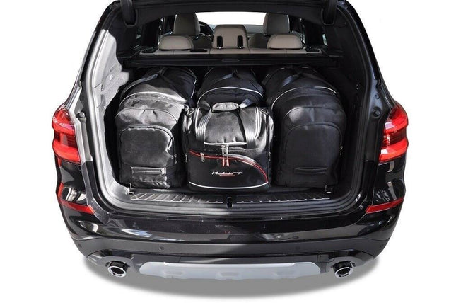 Kjust Kjust Reistassenset voor BMW X3 2018-2024 - Set van 4 Tassen met 3 Roltassen en 1 Vliegtuigtas Harvest Automotive 1