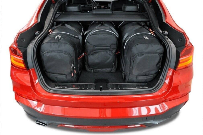 Kjust Kjust Reistassenset voor BMW X4 2014-2018 - Set van 4 Tassen met 3 Roltassen en 1 Vliegtuigtas Harvest Automotive 2