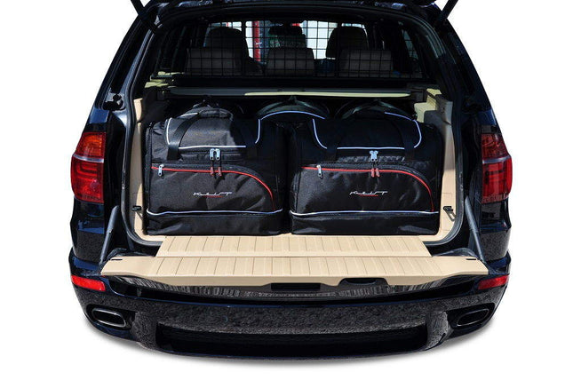 Kjust Kjust Reistassenset voor BMW X5 2007-2013 - Set van 5 Tassen met 3 Roltassen en 2 Sporttassen Harvest Automotive 1