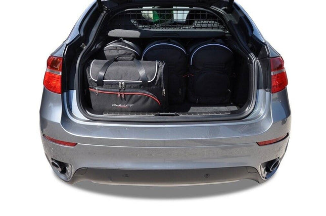 Kjust Kjust Reistassenset voor BMW X6 2008-2015 - Set van 5 Tassen met 3 Roltassen en 2 Vliegtuigtassen Harvest Automotive 2