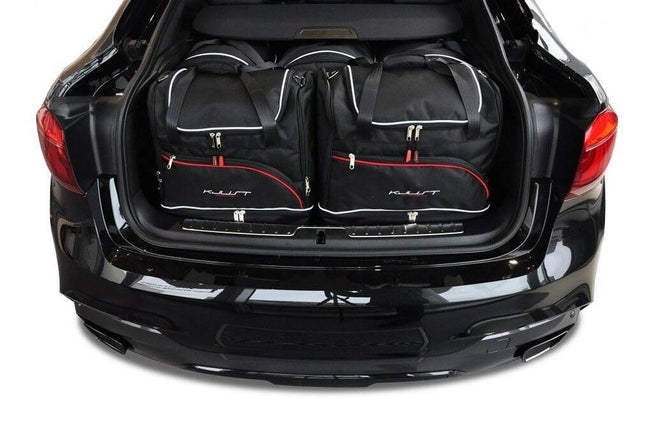 Kjust Kjust Reistassenset voor BMW X6 2015-2019 - Set van 5 Tassen met 3 Roltassen en 2 Sporttassen Harvest Automotive 1