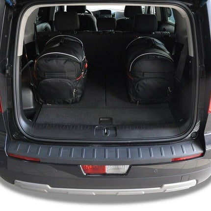 Kjust Kjust Reistassenset voor Chevrolet Orlando 2011-2018 - Set van 5 Tassen met 3 Roltassen en 2 Vliegtuigtassen Harvest Automotive 4