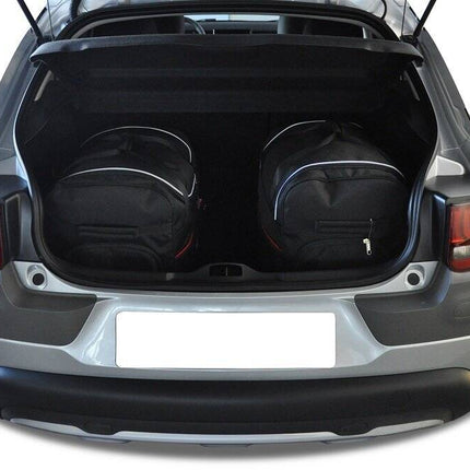 Kjust Kjust Reistassenset voor Citroen C4 Cactus 2014-2017 - Set van 3 Tassen met 2 Roltassen en 1 Sporttas Harvest Automotive 2